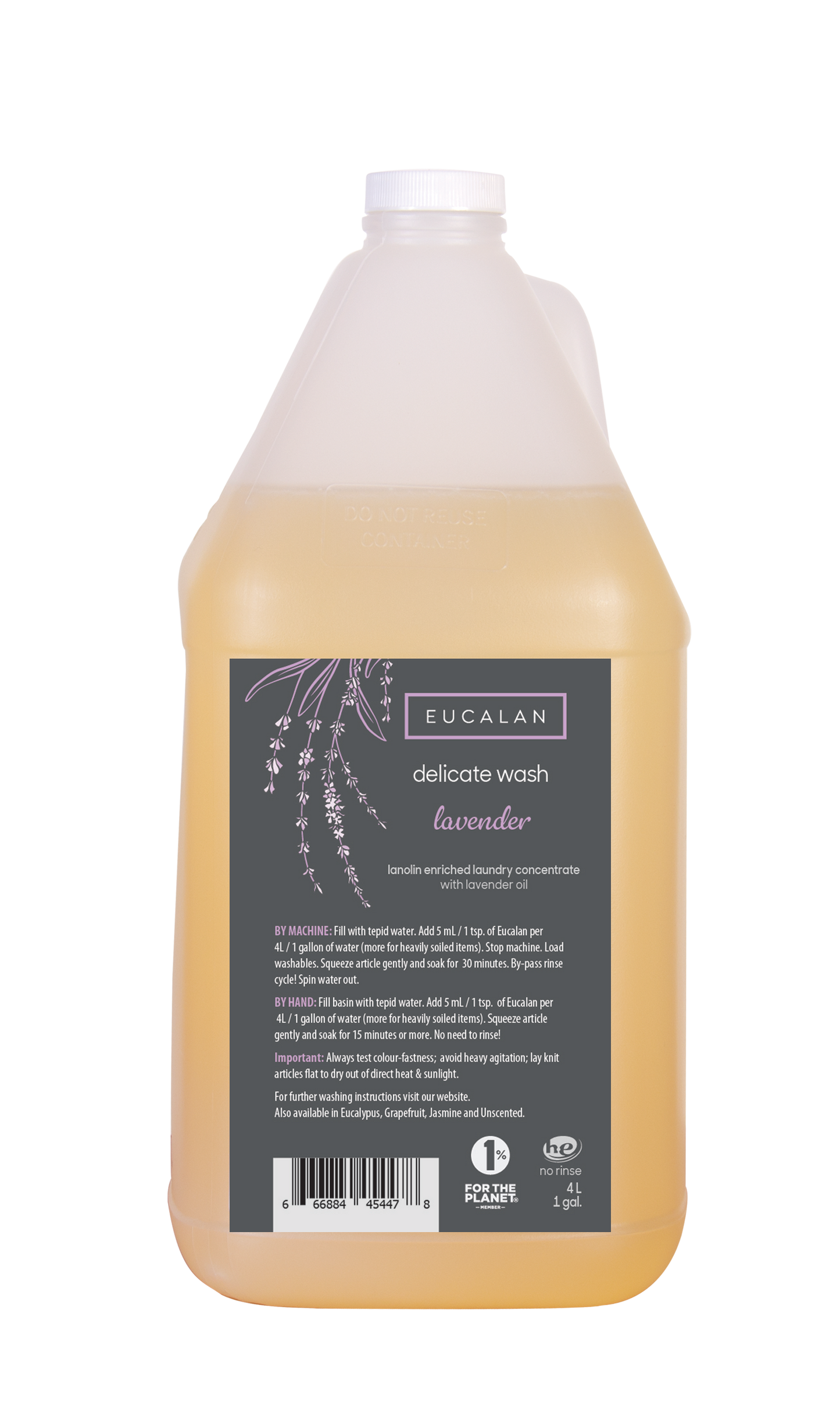 Jug of Delicate Wash Jug | 5 Scents