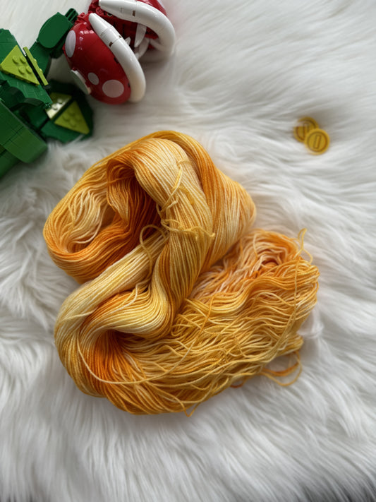 Princess Daisy, Soft Sock - Ready to Ship