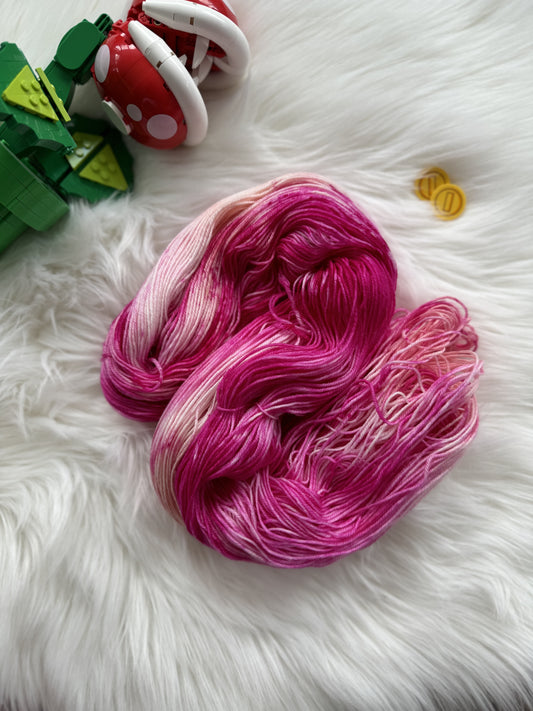 Princess Peach, Soft Sock - Ready to Ship