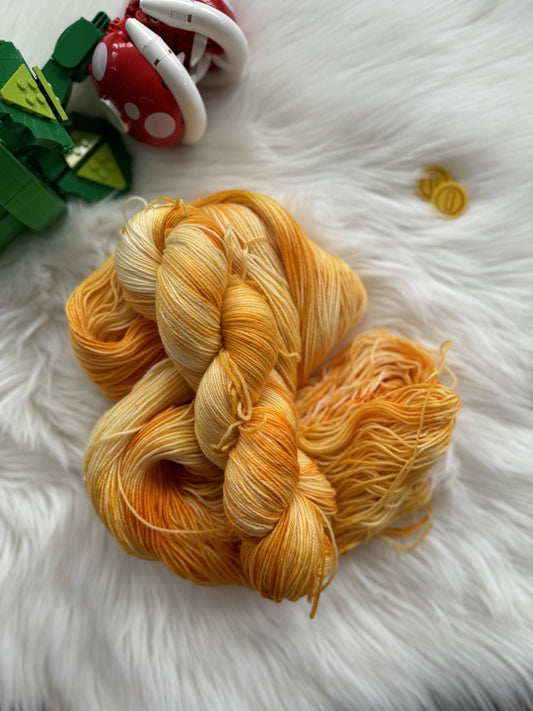 Princess Daisy, Soft Sock - Ready to Ship