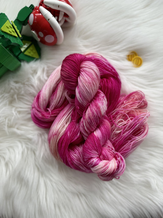 Princess Peach, Soft Sock - Ready to Ship