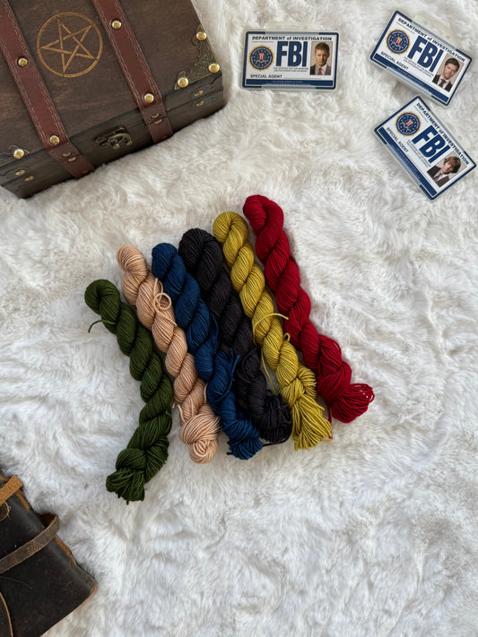 Mini Skein Sets! The Family Business