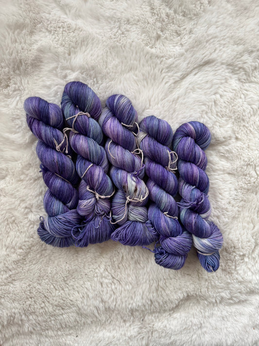 Iridescent Piegon, Soft Sock - Ready to Ship
