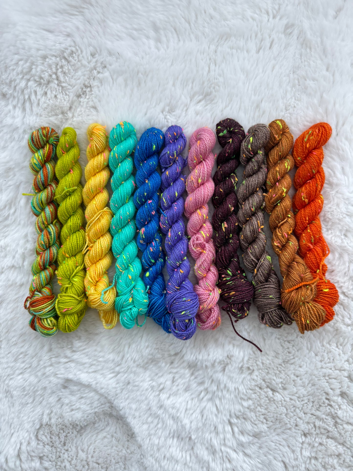 Mini skeins - Scooby Doo (Whole Collection) - Ready to Ship