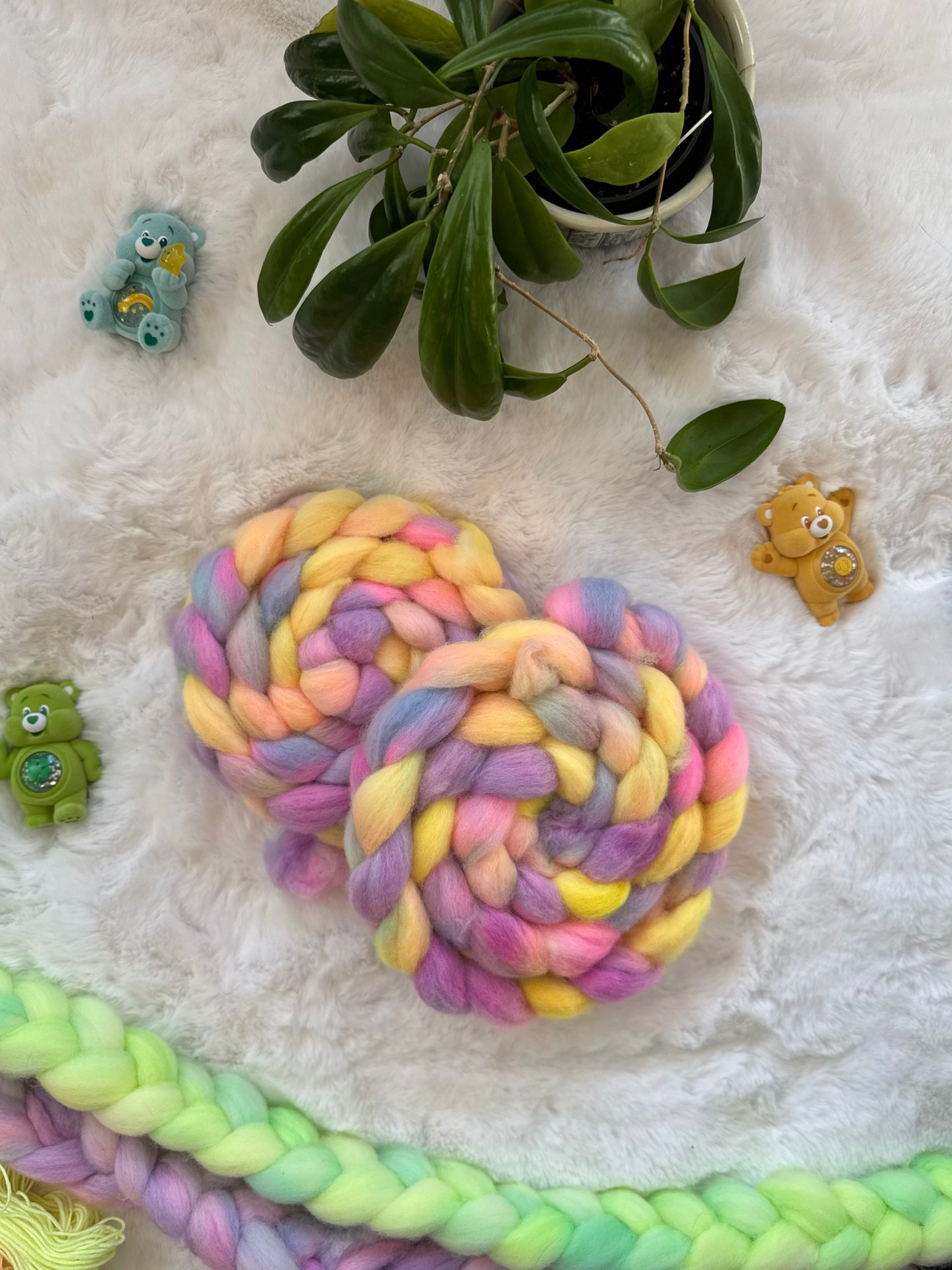 Spinning Fibres - Let's Care