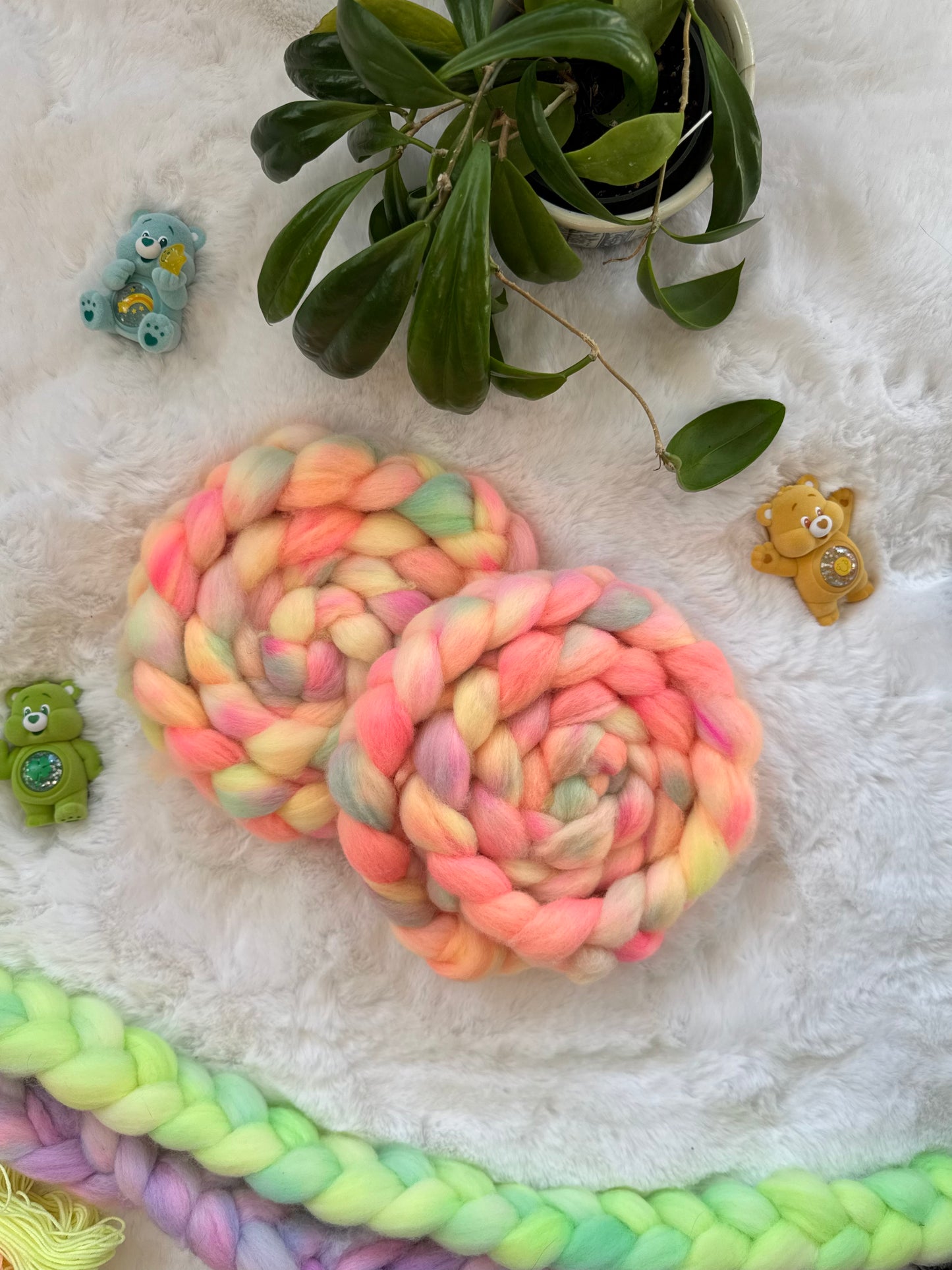 Spinning Fibres - Let's Care