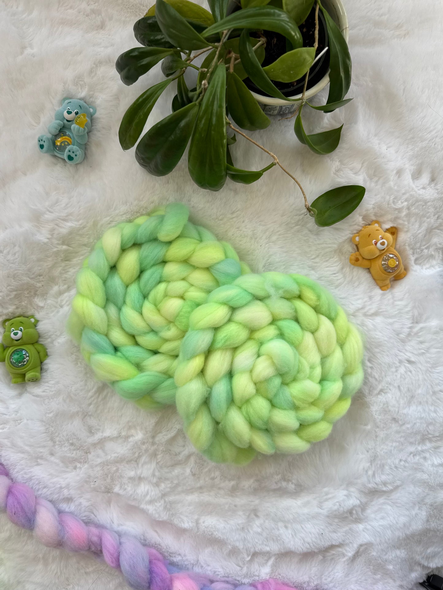 Spinning Fibres - Let's Care