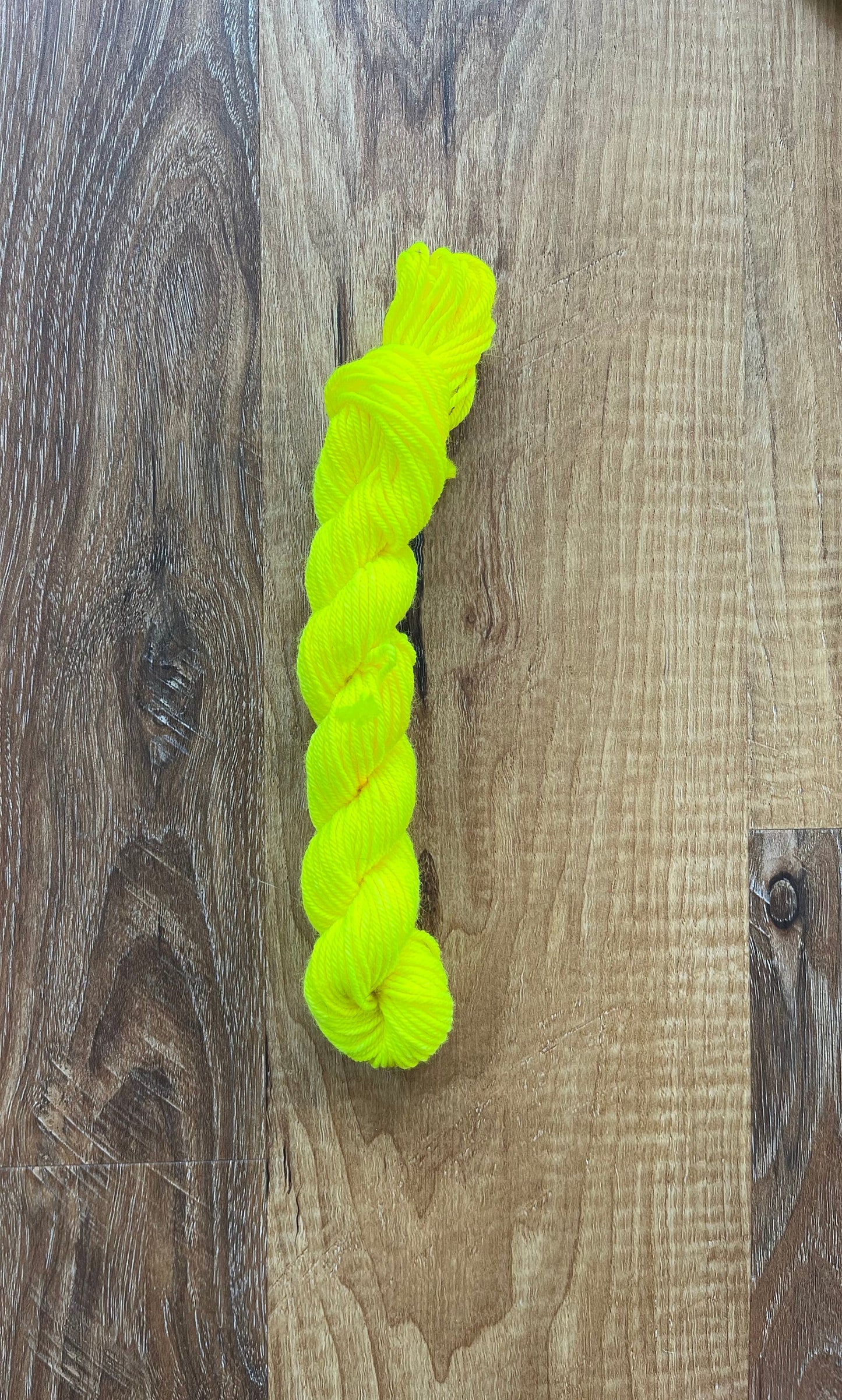 Radioactive Lemon (Yarn dyed to order) 3-4 weeks turnaround time