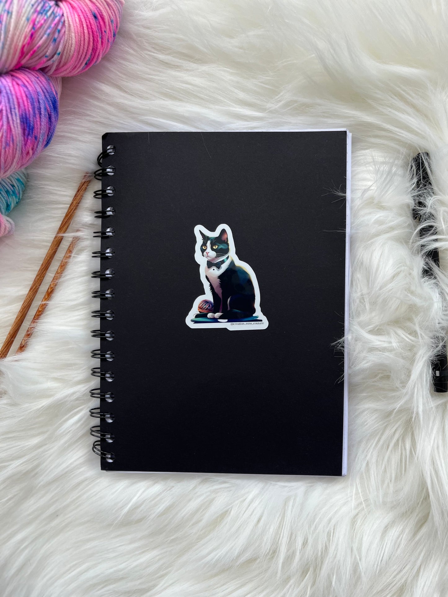 Tuxedo Cat - Sticker