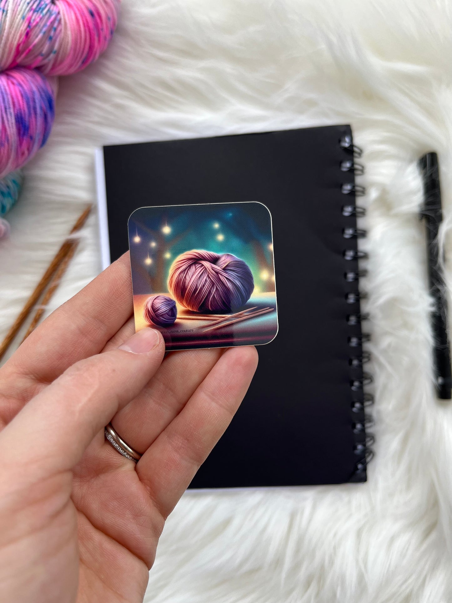 Yarn Balls - Sticker