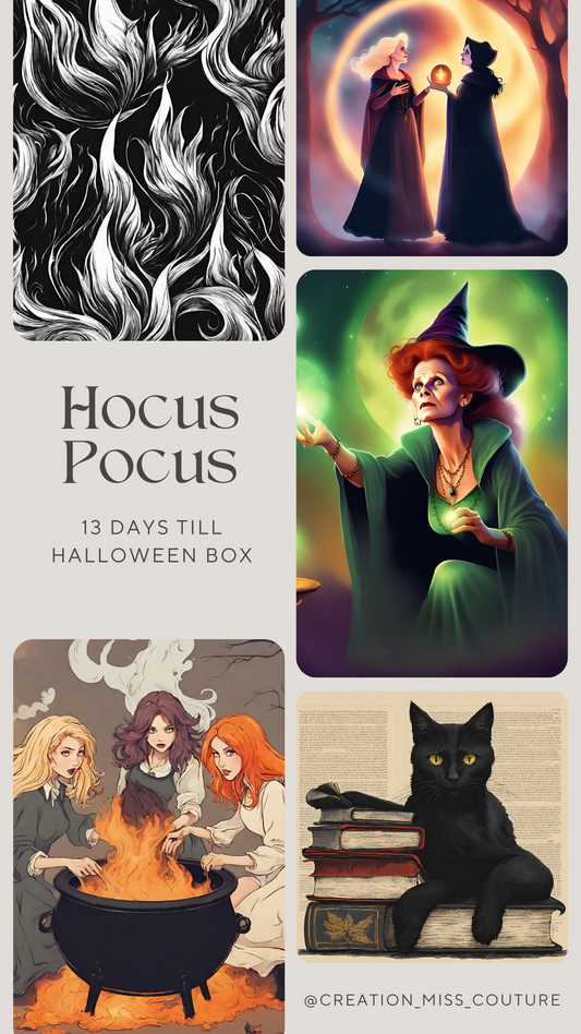 13 Days till Halloween - Hocus Pocus (pre-order, to be shipped early September)