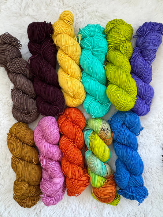 Mini skeins - Scooby Doo (Whole Collection)