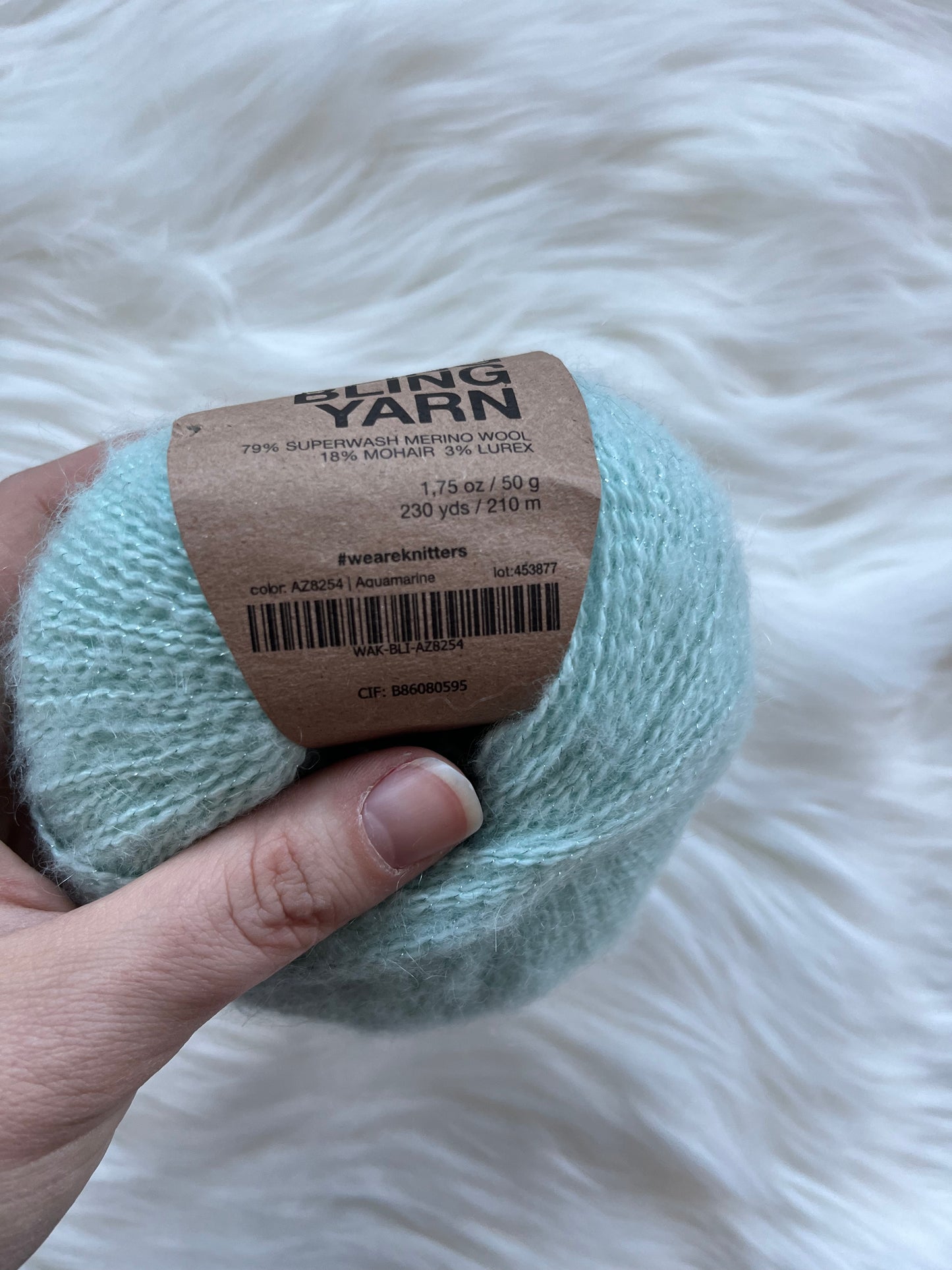 The Bling Bling Yarn- We are Knitters