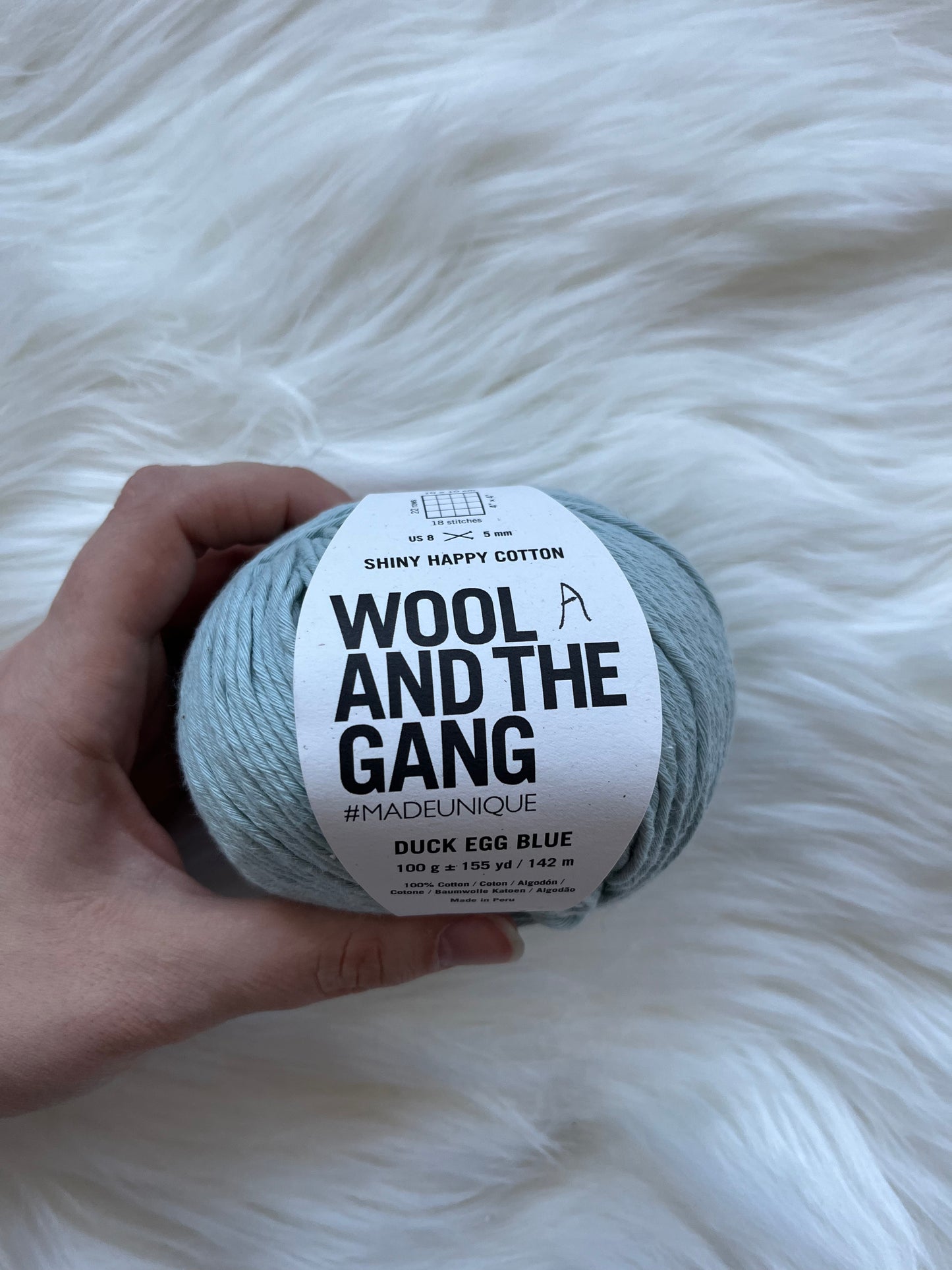 Shiny Happy Cotton - Wool and The Gang