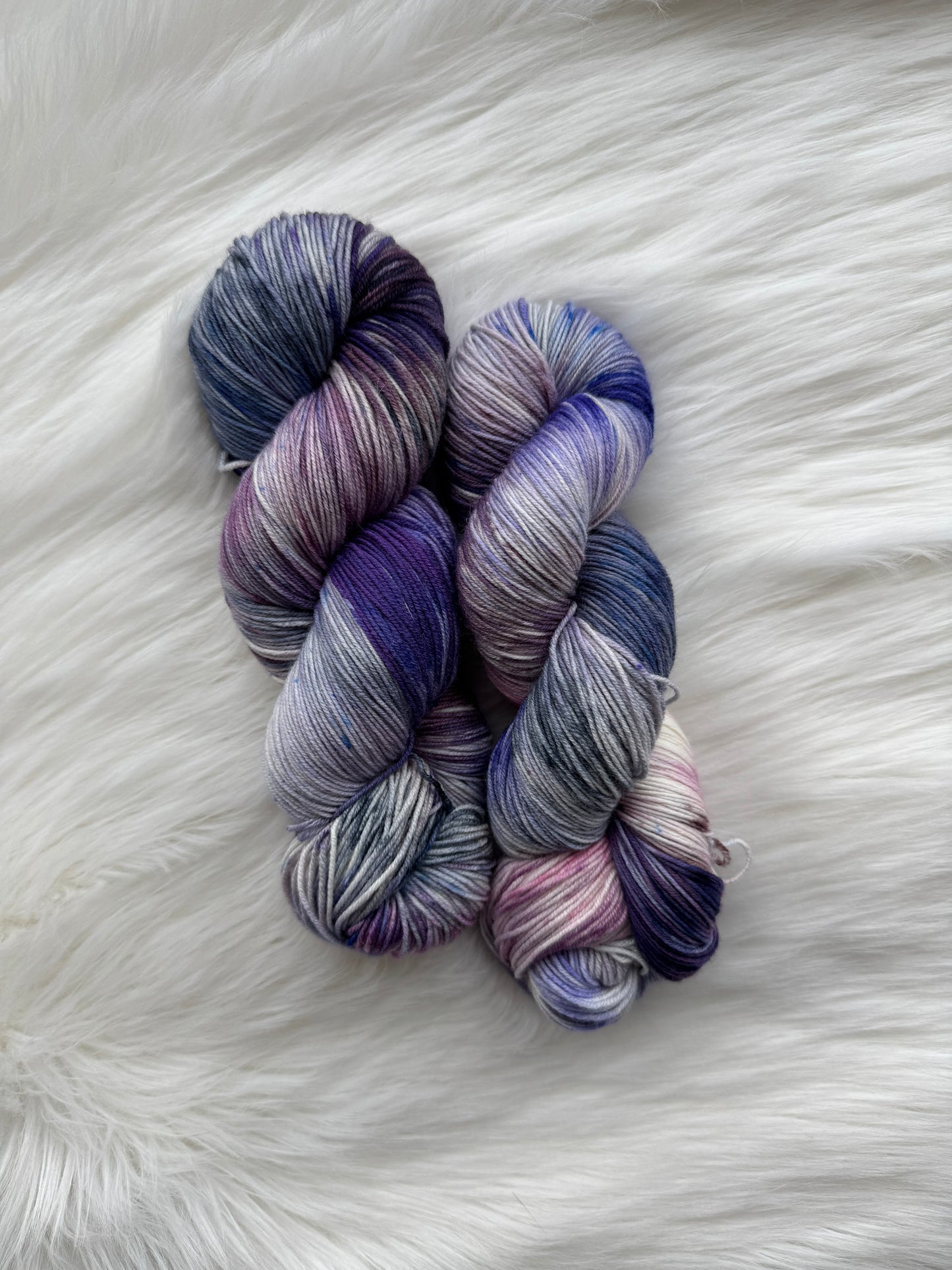 Snow Dyeing Experiment, Classic Sock - Ready to Ship