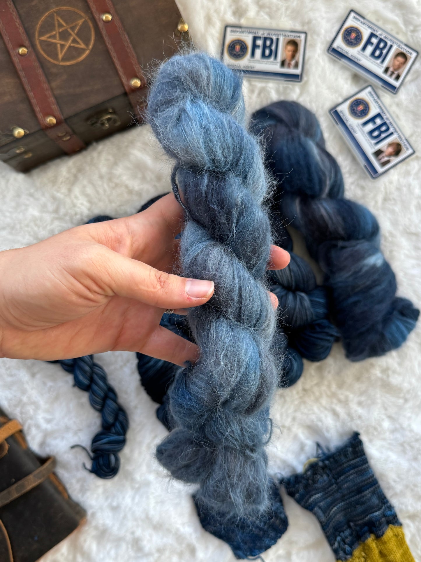 Demons I get. People are crazy.