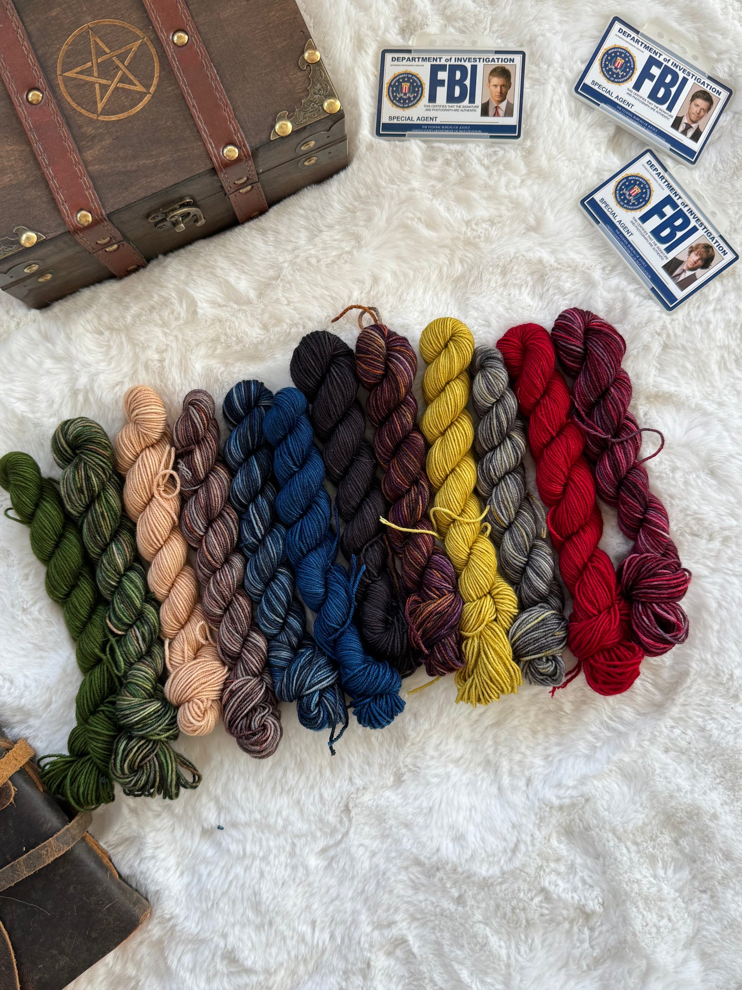 Mini Skein Sets! The Family Business